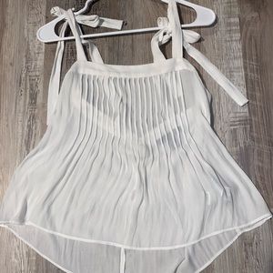 F21 Contemporary tie strap tank top